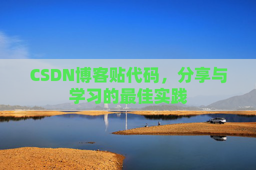 CSDN博客贴代码，分享与学习的最佳实践